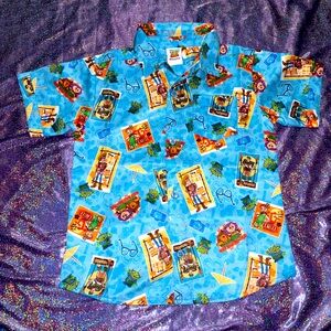 Disney Toy Story Hawaiian Button up